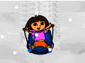 Dora Sledding