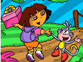 Dora and Boots Coloring