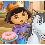 King Dora Puzzle Game