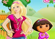 Barbie in dora game