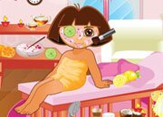 Dora at Saloon SPA game