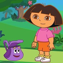 Baby Dora Bubble Trouble