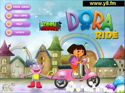 DORA BIKE RIDE GAME