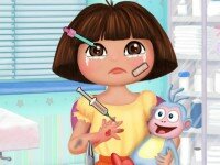 Heal Dora Hand Game